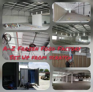 16000 sq ft factory set up project